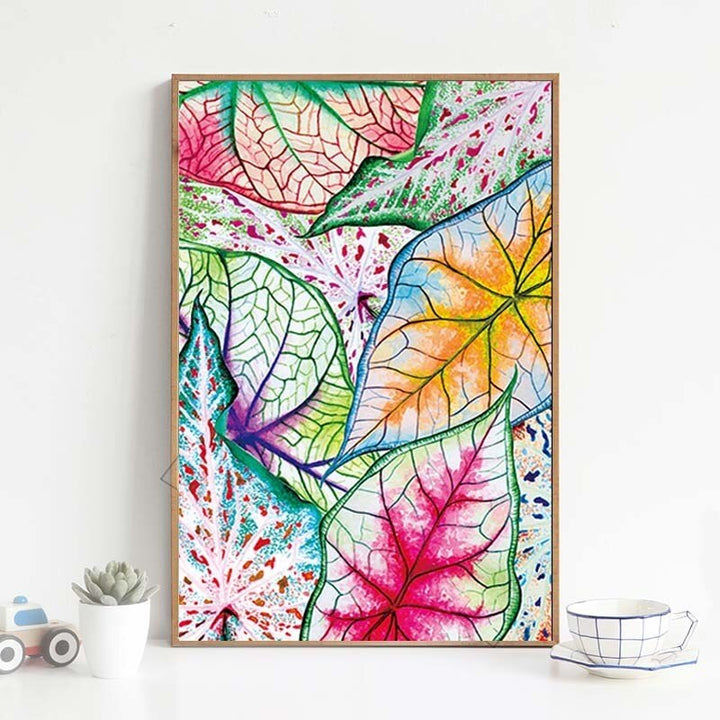 Watercolor Colorful - Canvas Wall Art Painting | Bowlift