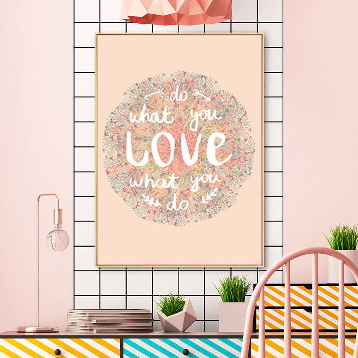 Do What You Love-Canvas Wall Art Painting | Bowlift