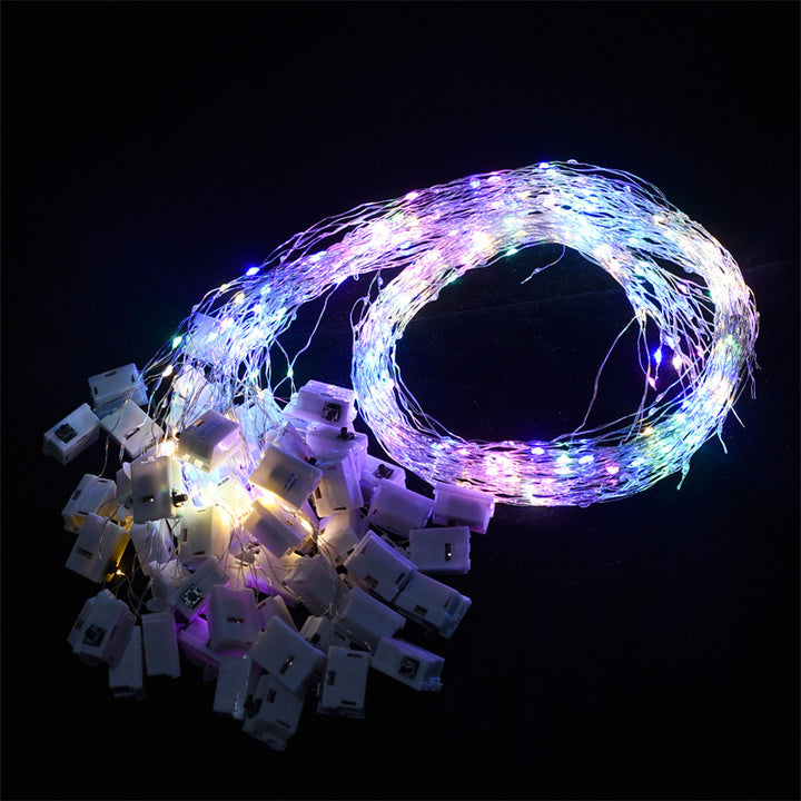 LED Copper Wire String Lights with Battery Box