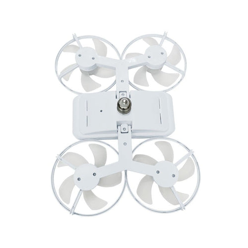 Modern Four Blade Ceiling Fan Light | Bowlift