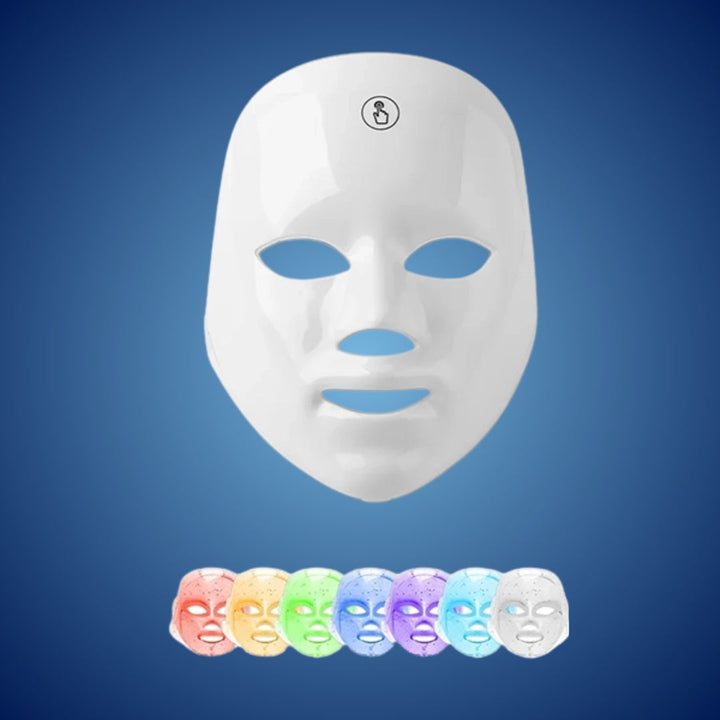 GlowSkin Pro LED Light Therapy Mask | Stimulates Collagen - Reduces Wrinkles - Improves Skin Texture - Soothes Redness Bowlift