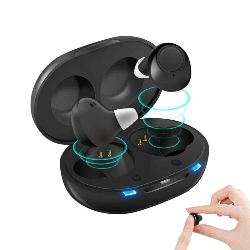 BowLift | Rechargeable ITC Invisible Hearing Aid | Hidden Sound Amplifiers for Clear Hearing