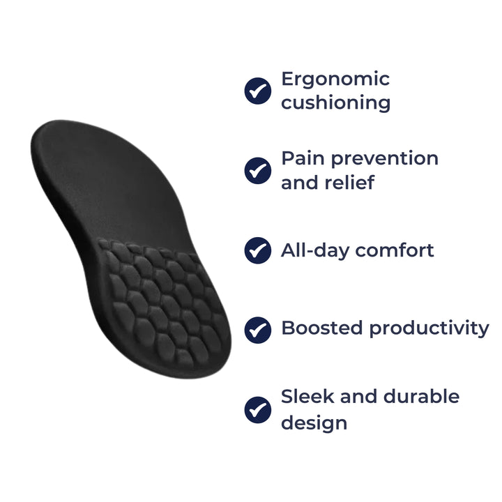 Relieves Wrist Pain – Cushioned Non-Slip Base – For Office Work & Gaming Bowlift