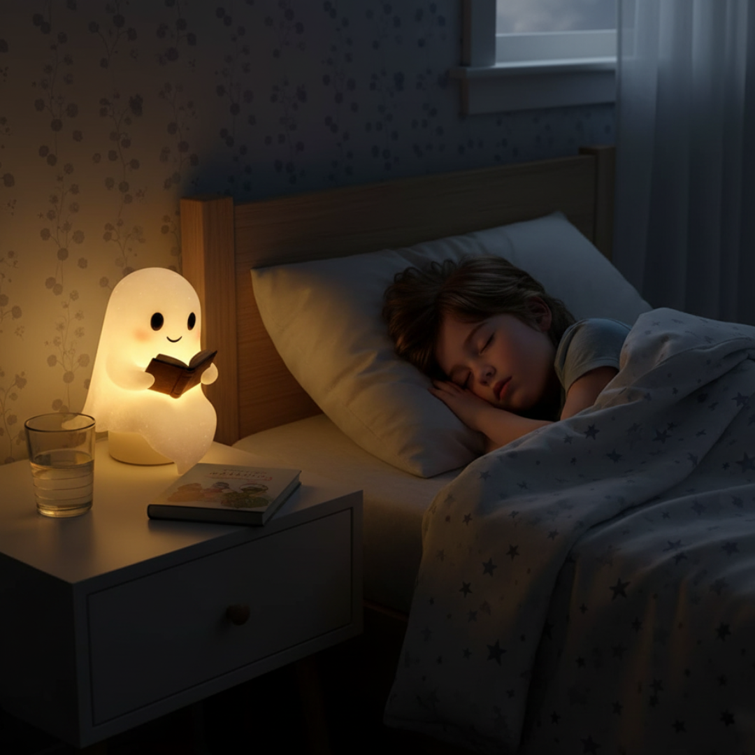 BowLift | NightSpirit Lamp – Handmade Decorative Night Light with Warm Light