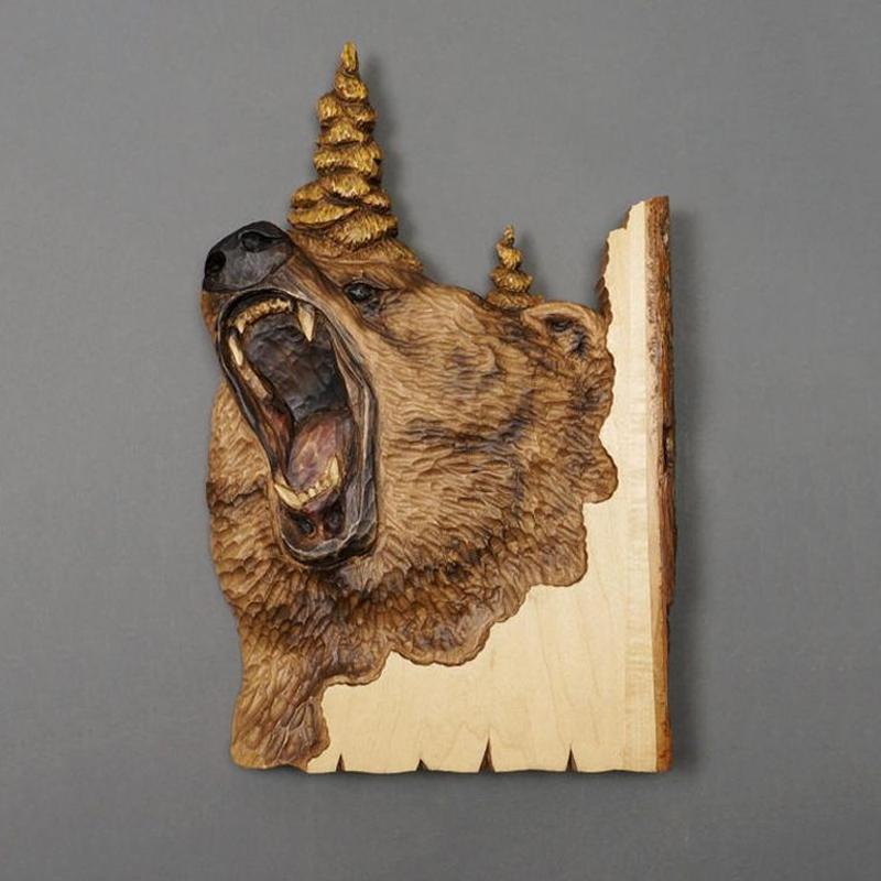 Wall decoration Artcraft animal sculpture | Bowlift
