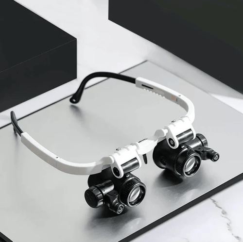 BowLift | Adjustable Magnifying Glasses with Illumination for Precision Work