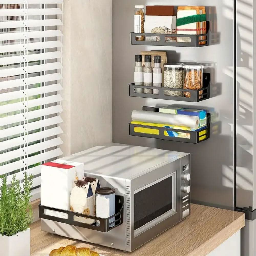BowLift | SpiceMagnet – Space-saving magnetic shelf organizer