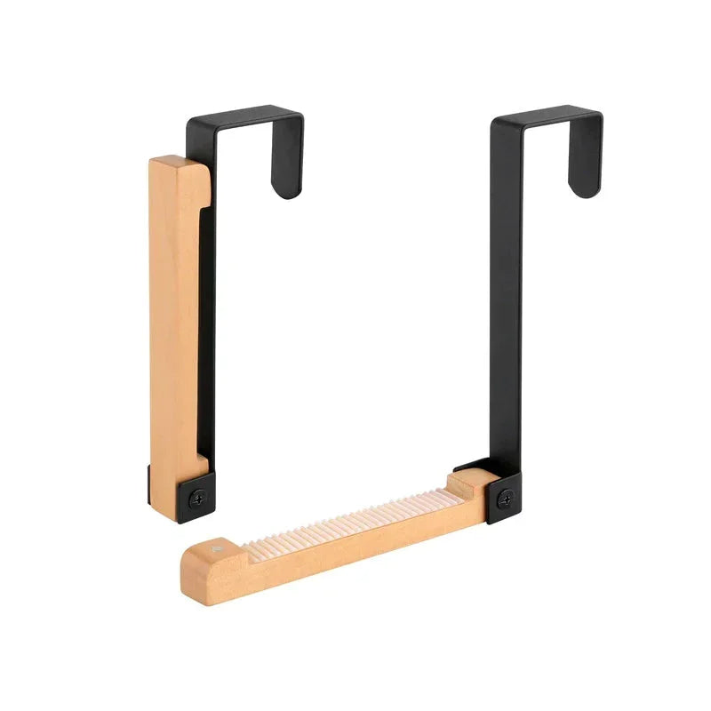 Foldable Wood Over The Door Hooks | Bowlift