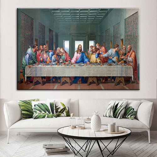 The Last Supper - Canvas Wall Art Painting | Bowlift
