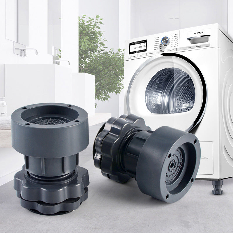4 Piece Adjustable Height Washing Machine Support | Bowlift