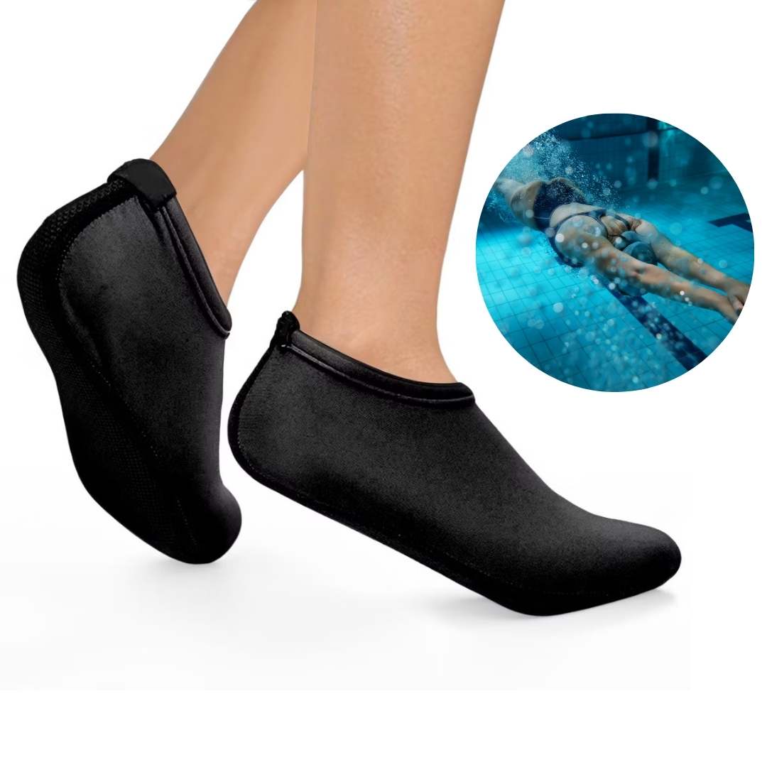 AquaGuard Water-Resistant Swimming Shoes | Lightweight Non-Slip Foot Protection - Beaches - Pools - Water Sports Bowlift