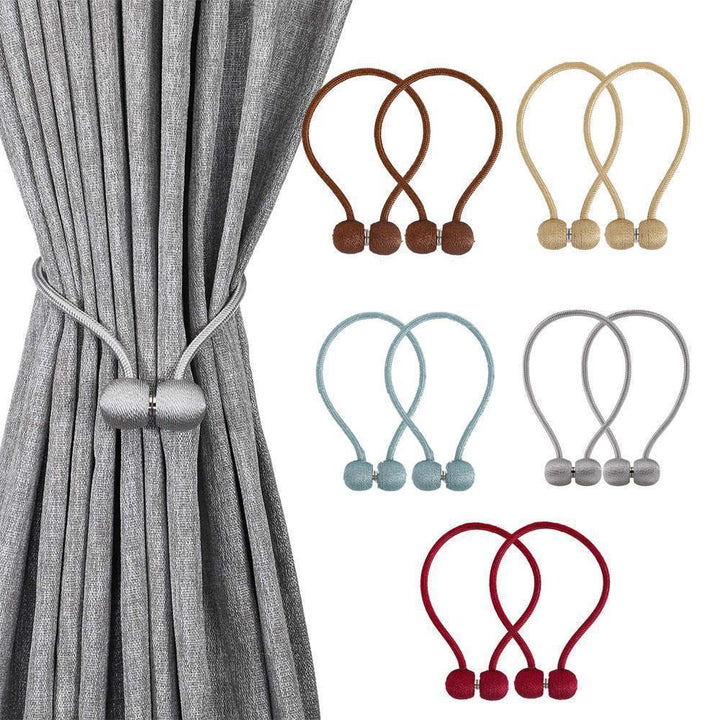 BowLift | Elegant Magnetic Curtain Buckle, 2 PC