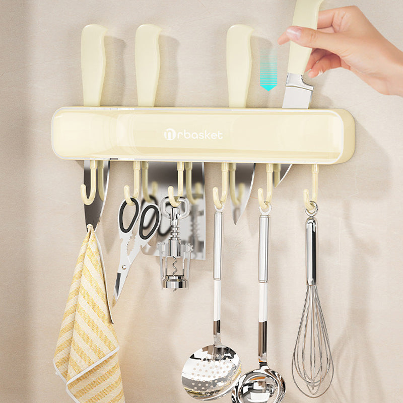 BowLift | Multifunctional Wall Mounted Knife Storage Shelf