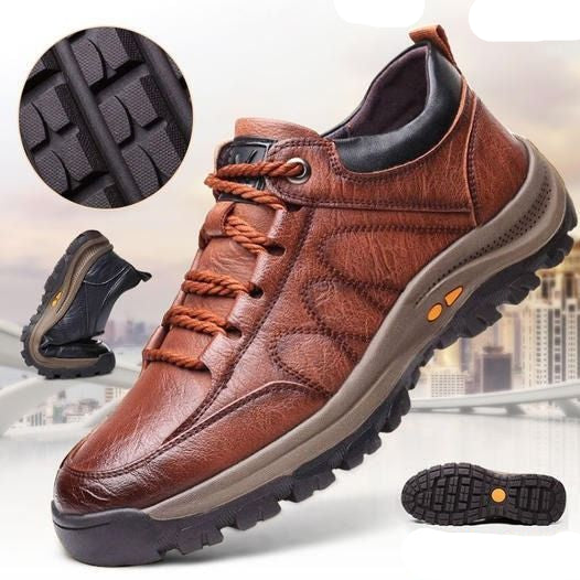 BowLift | Men’s Orthopedic Leather Shoes | Supportive Comfort
