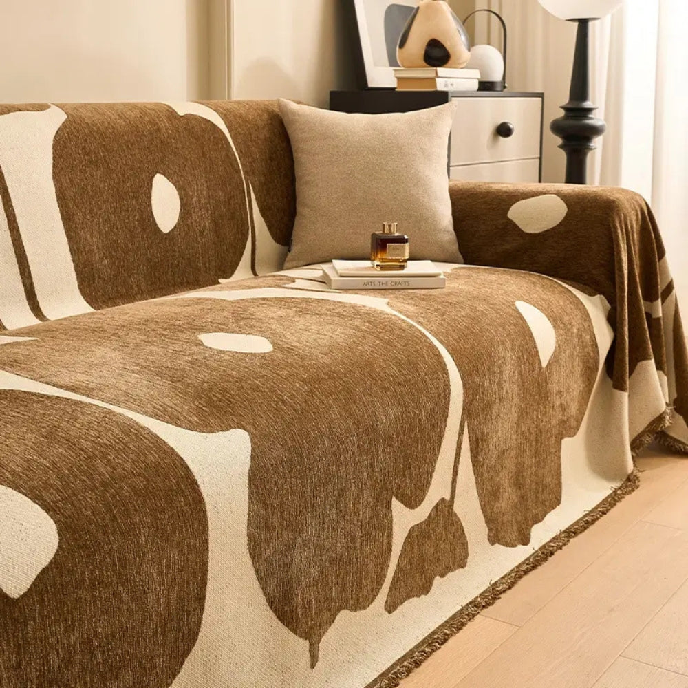 BowLift | Monaco Woven Modern Art Sofa Cover