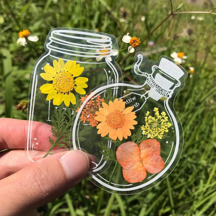 BowLift | Transparent dried flower bookmarks