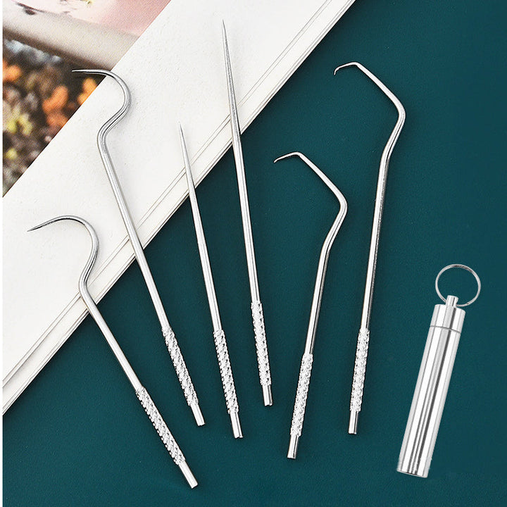BowLift | Stainless Steel Toothpick Set