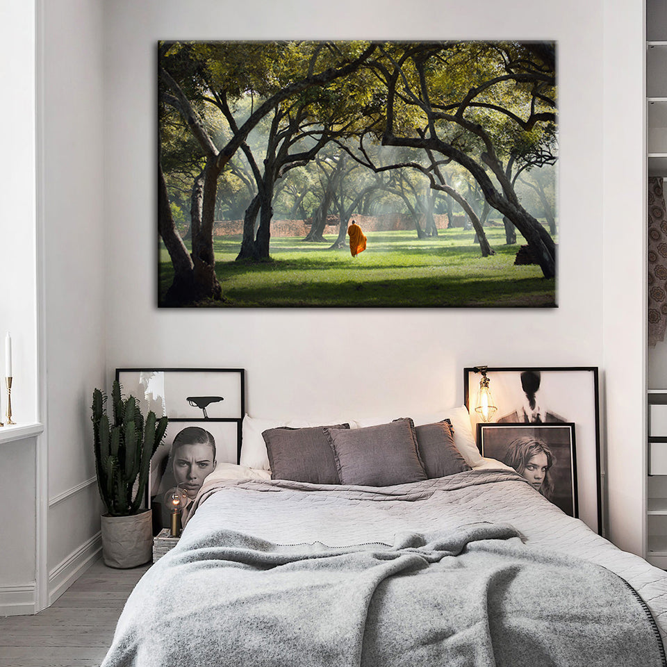 Walk The Earth - Canvas Wall Art Painting | Bowlift