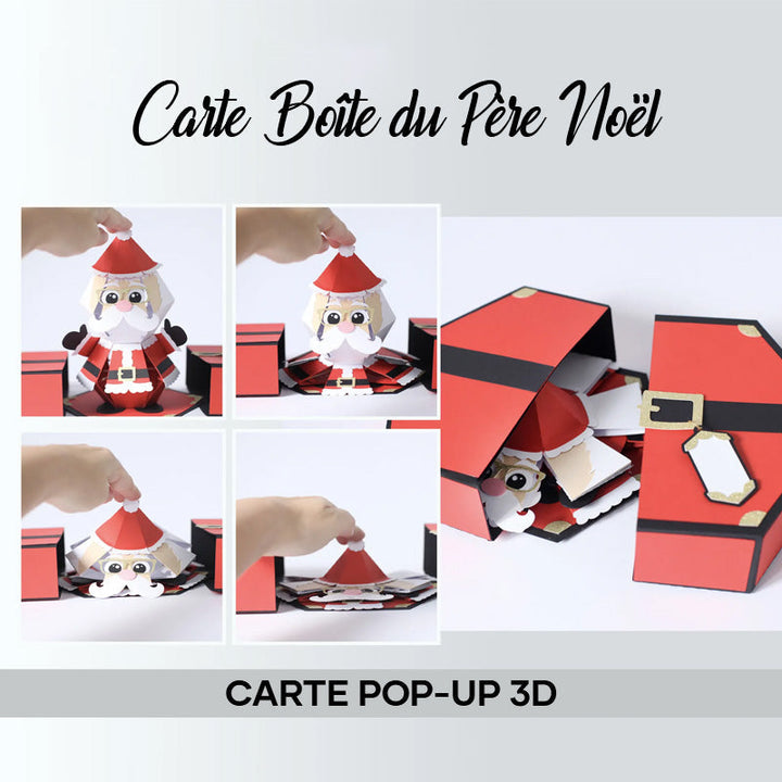 3D Pop-Up Card for the Santa Claus Prank | Bowlift