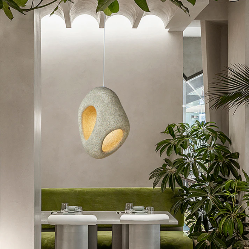 BowLift | Modern Creative LED Pendant Lamp Wabi Sabi