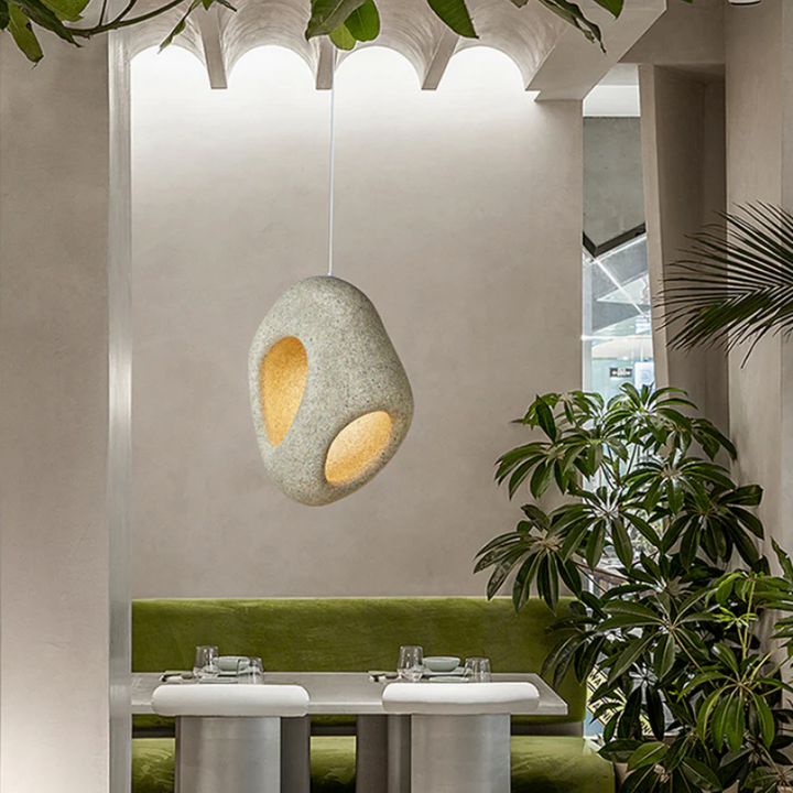 BowLift | Modern Creative LED Pendant Lamp Wabi Sabi