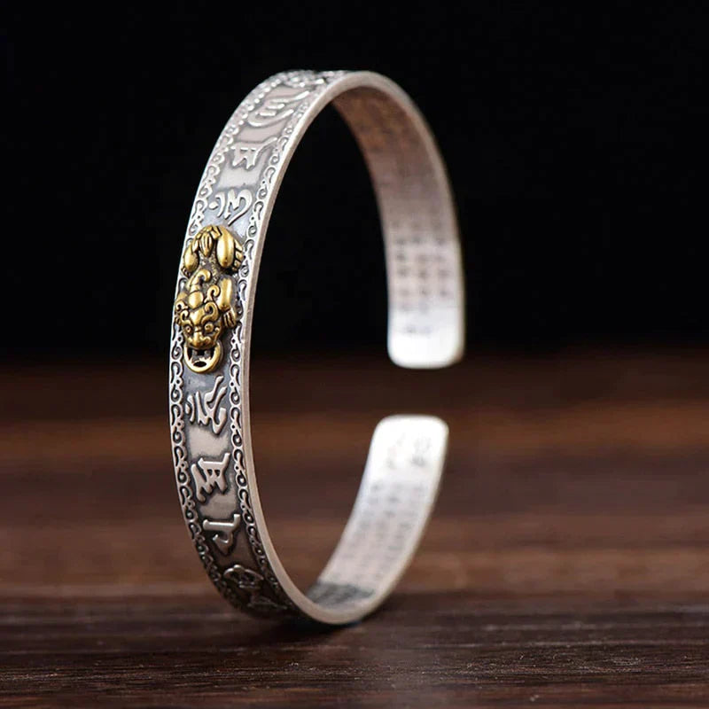 Seductive Silver Pixiu Bracelet for Wealth | Discover the Magic of Chinese Mythology Bowlift