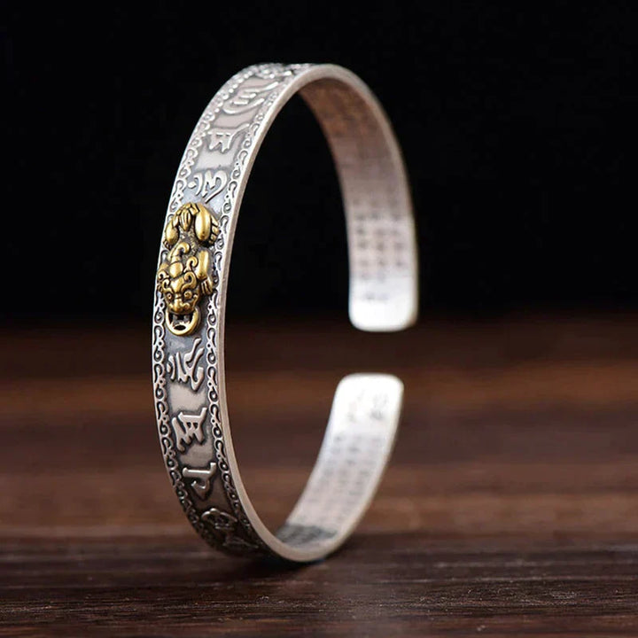 Seductive Silver Pixiu Bracelet for Wealth | Discover the Magic of Chinese Mythology Bowlift