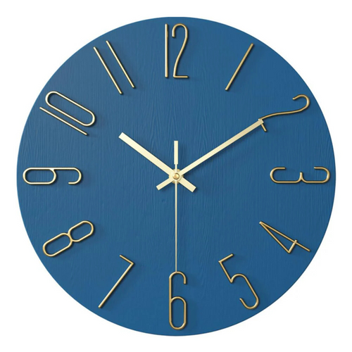 Noble Wall Clock – Modern & Silent Clock for Living Room | Bowlift