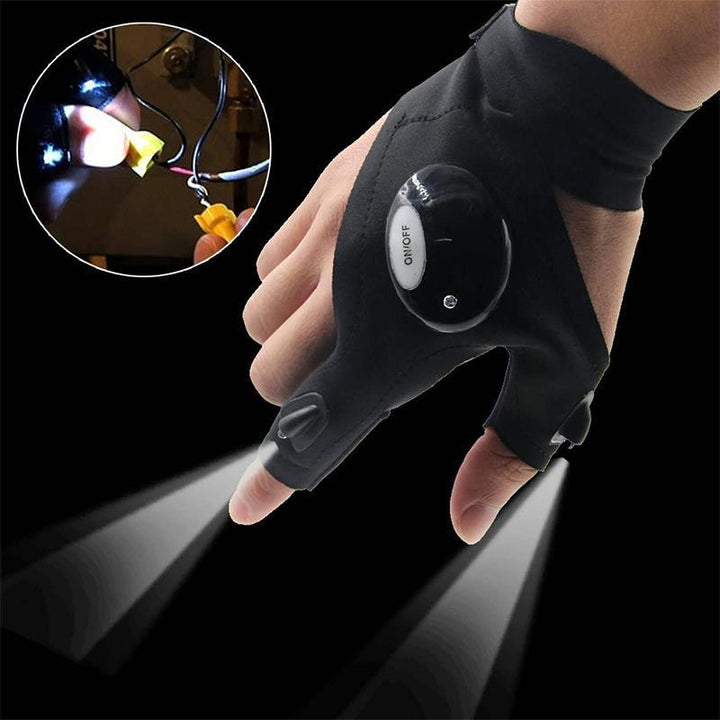BowLift | LED gloves with waterproof lighting