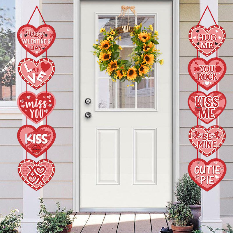 Happy Valentines Day Party Decoration Banner | Bowlift