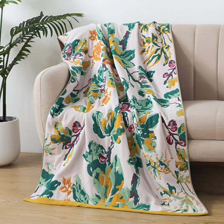BowLift | Nature’s Embrace Floral Bath Towel