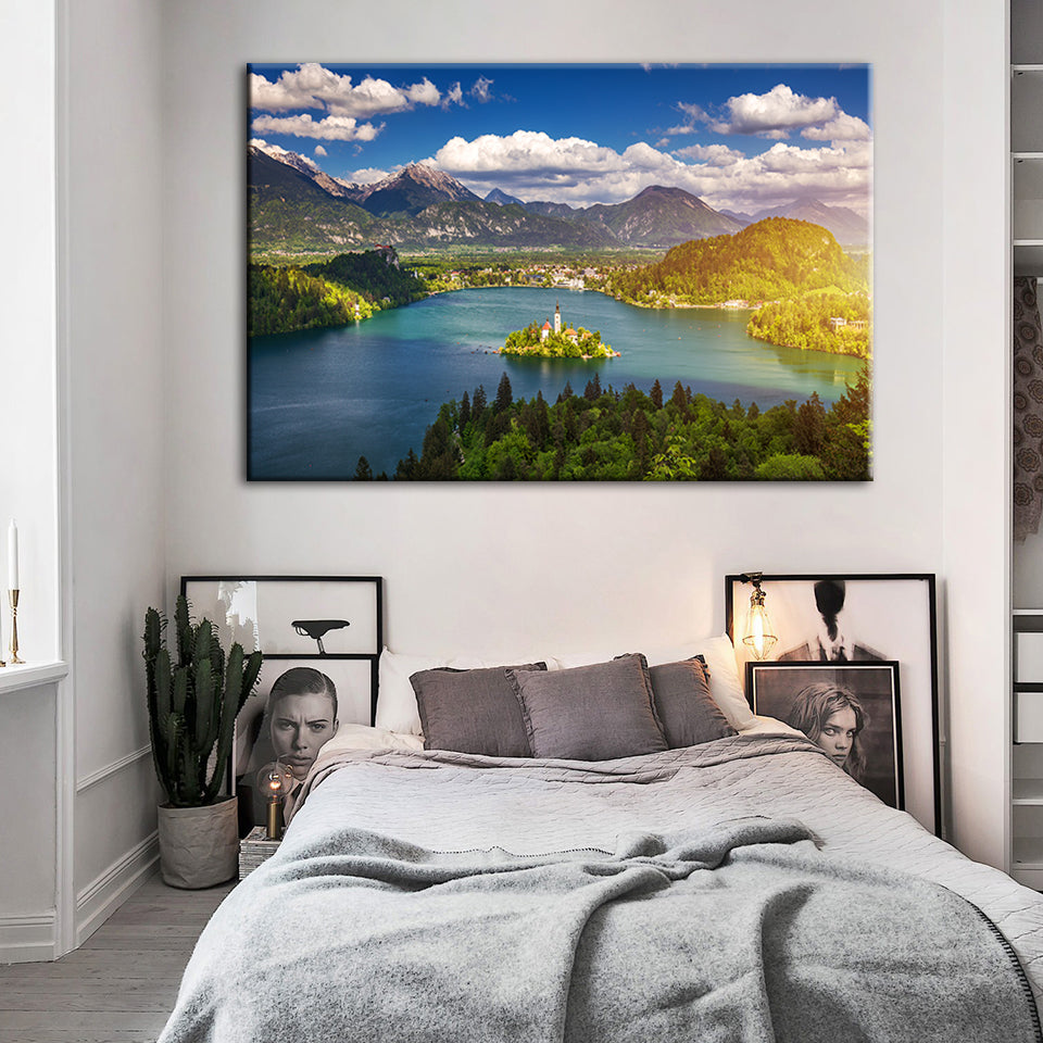 Peace Of The Land - Canvas Wall Art Painting | Bowlift