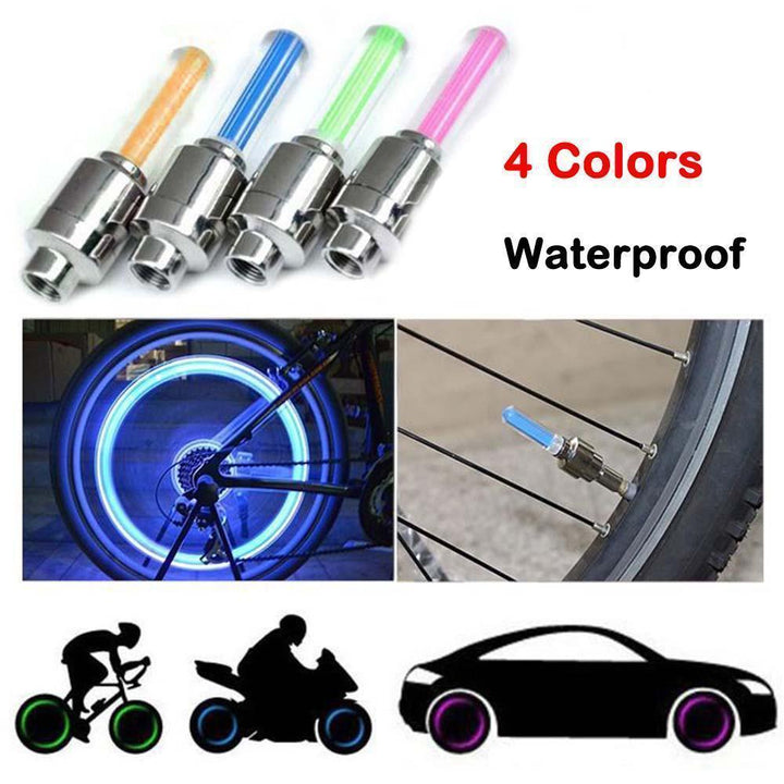 Premium LED Valve Caps for Wheels (2 pcs) | Bowlift
