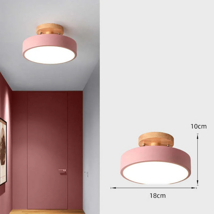 BowLift | Wooden LED Ceiling Lamp