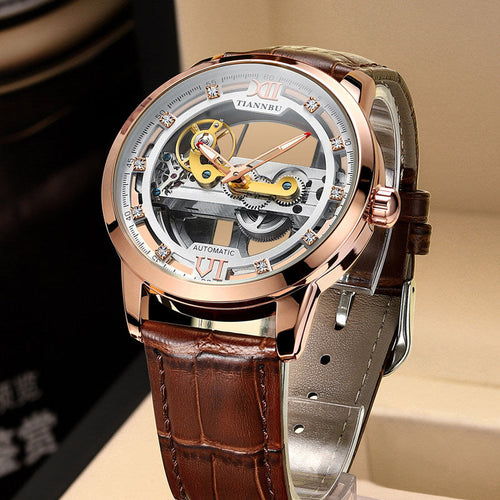 BowLift | Skeleton Tourbillon Ultra Thin Automatic Mechanical Watch