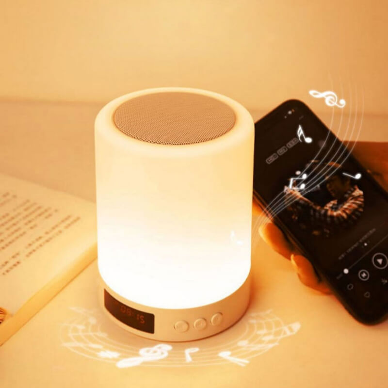 BowLift | Bluetooth Speaker&Colorful Lighting Table Lamp