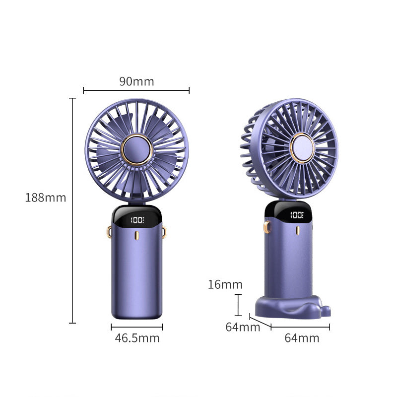 Portable electric cooling fan for cold compress | Bowlift