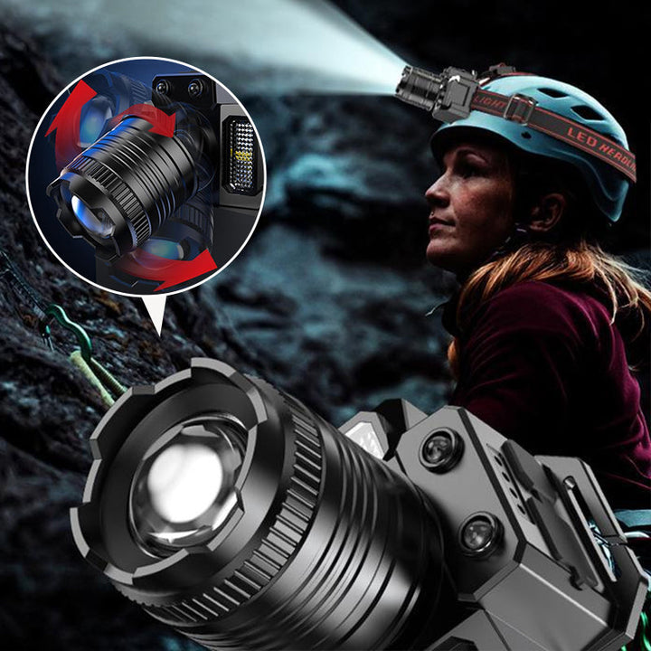BowLift | USB Rechargeable Waterproof LED Headlamp
