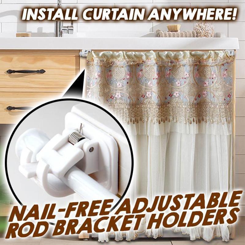 BowLift | Nail-free Adjustable Rod Bracket Holders