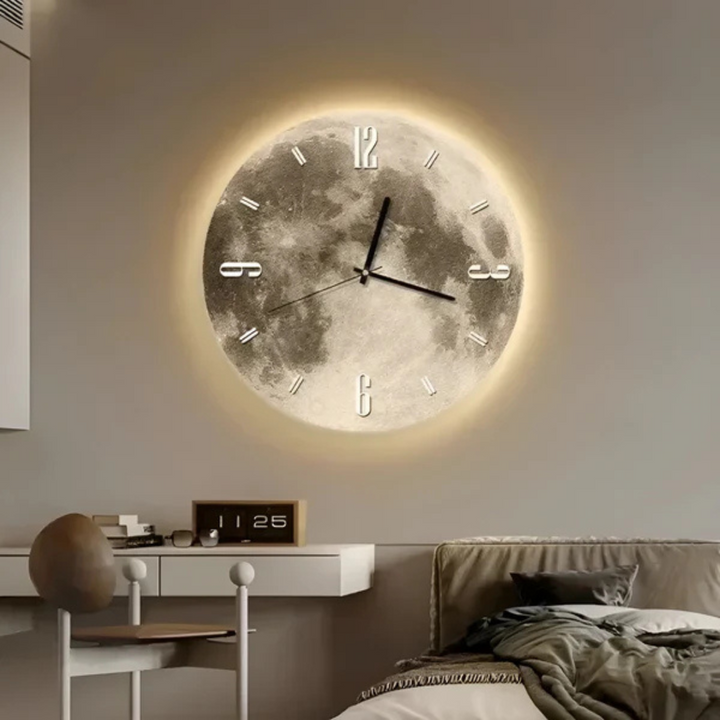 BowLift | Decorative Moon Wall Clock