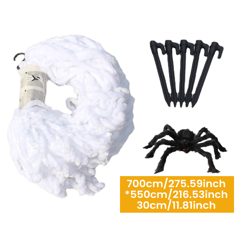 BowLift | Halloween Spider Decorations, stretchable spider web