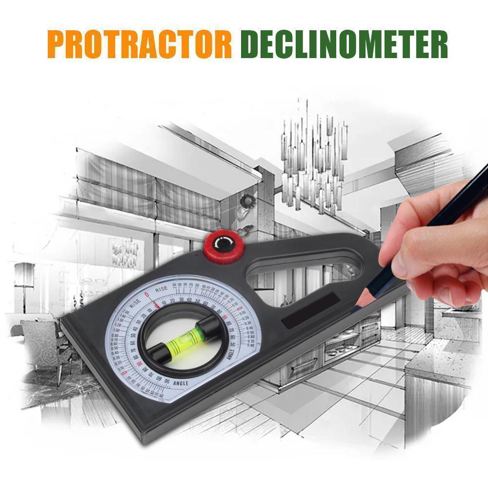 BowLift | Slope Horizontal Vertical Angle Bevel Protractor Declinometer