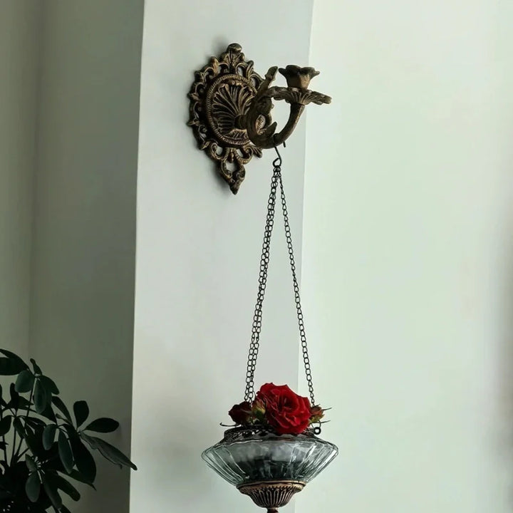 BowLift | RegalEmber Candle Sconce