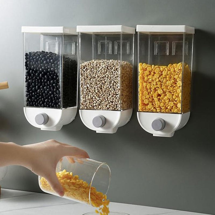 BowLift | Wall-mounted kitchen storage for cereals