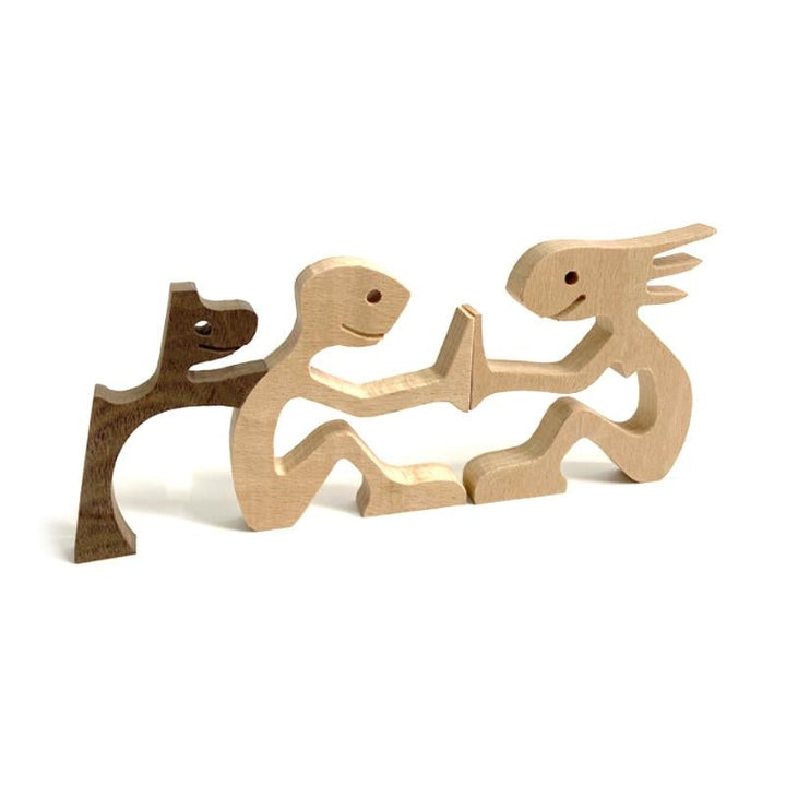 BowLift | Animal Lover Wooden Sculpture Table Decoration