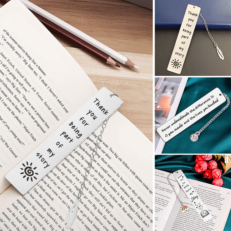 BowLift | Longer Stainless Steel Bookmark