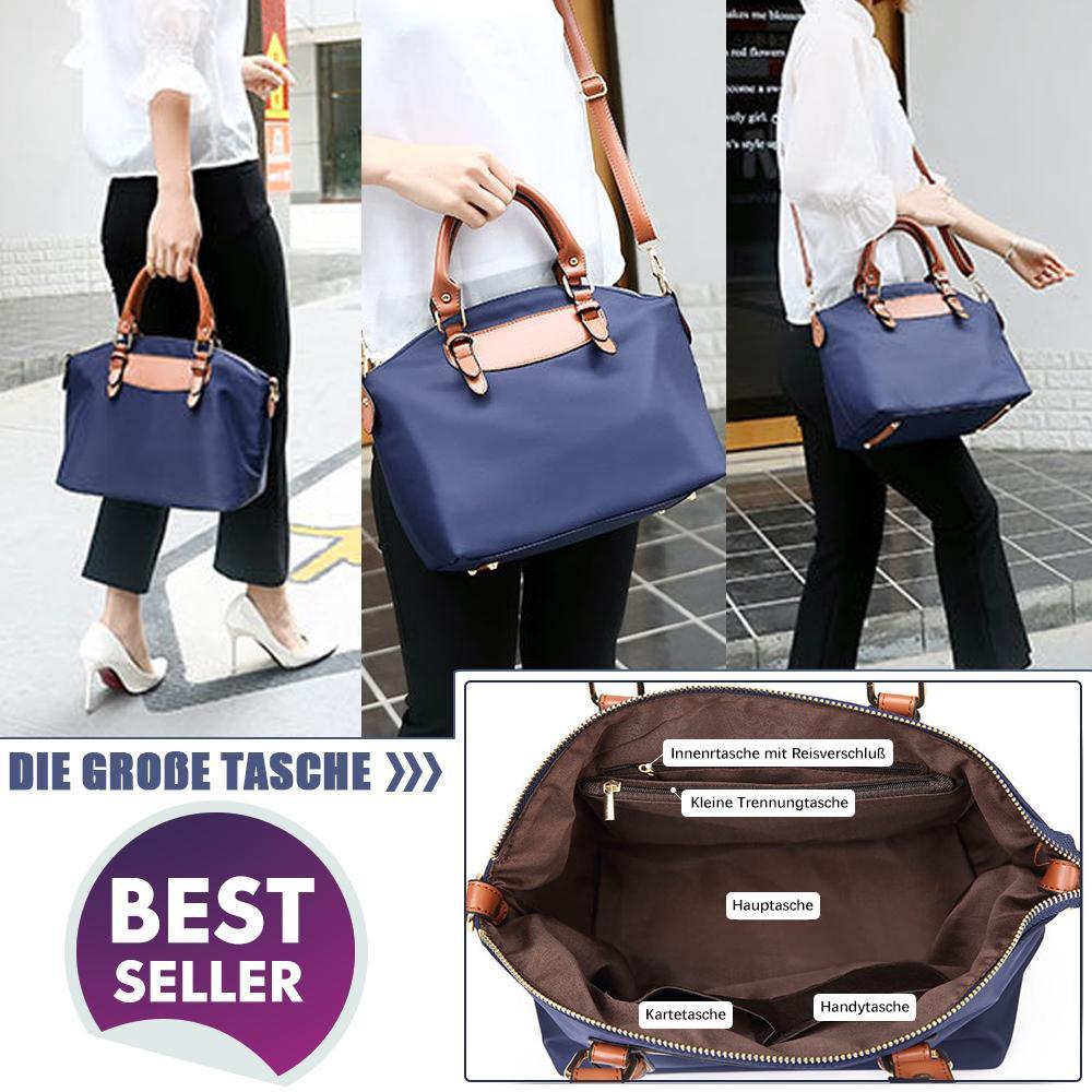 Casual waterproof handbag, a large with a small | Bowlift