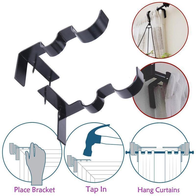 BowLift | Curtain Rod Brackets (2 pcs)