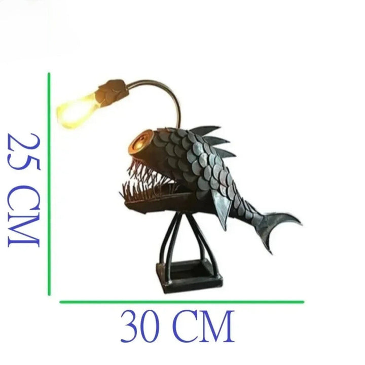 Glowfish Retro Table Lamp Bowlift