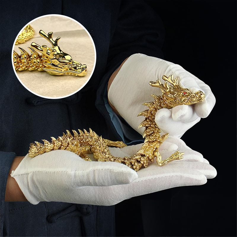 BowLift | Golden Dragon with movable joints